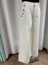 FREEMARKET WHITE COTTON DENIM