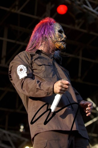 Corey taylor signed autograph - taylor,
