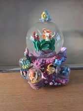 Rare - Little Mermaid Multi Snow Globe