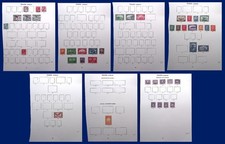 CANADA: Victoria-George V/Postage Dues - Ex-Old Time Collection - 7 Album Pages