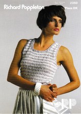 Women's striped Vest Top DK