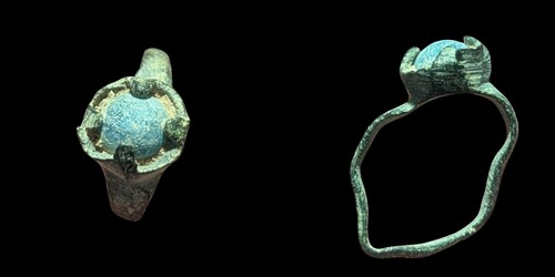 Ancient vintage glass stone - ancient,
