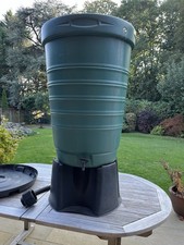 Water Butt with Lid Stand Tap & Connector 