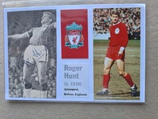 ROGER HUNT LIVERPOOL LEGEND