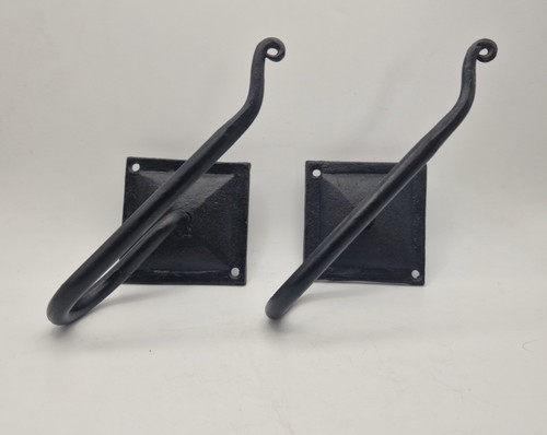 Wrought iron wall - wrought, hook