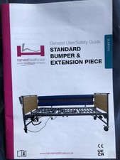 Care Nursing Profile Bed 2 Bar Bumper With Mesh Insert