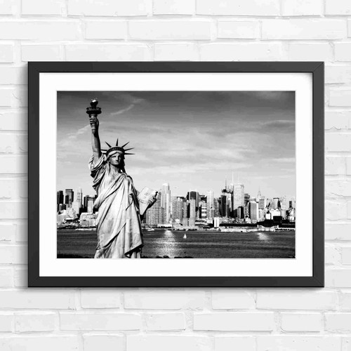 Statue liberty nyc - statue, skyline