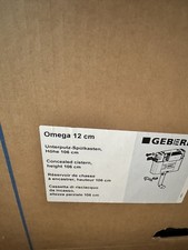 Geberit Omega concealed cistern 12 cm, 6/3 litres, installation height 106 cm fo
