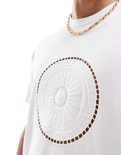 Bershka chest embroidered