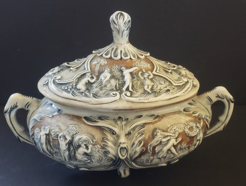 Vintage capodimonte porcelain - vintage,
