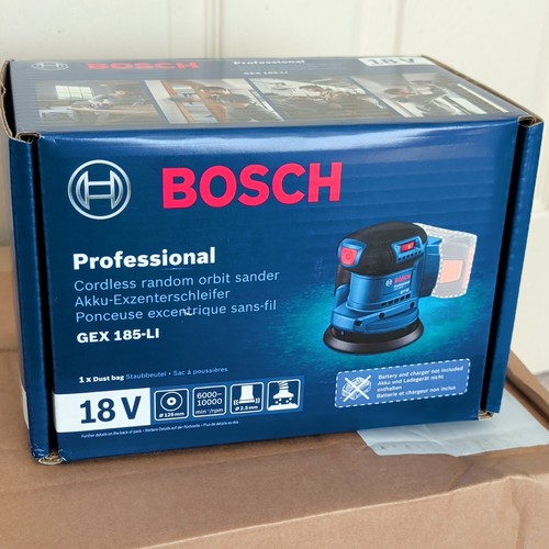 Bosch gex 185 18v ion - bosch,