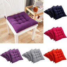 4/8x Chair Seat Pads Cushions