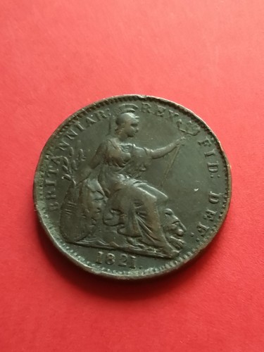 1821 one farthing