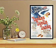 A3 Frame VINTAGE ''Yankee Doodle Dandy'' 1942 Theatrical Film Poster Art Print