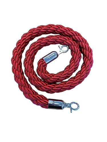 Red braided nightclub - braided, ropes