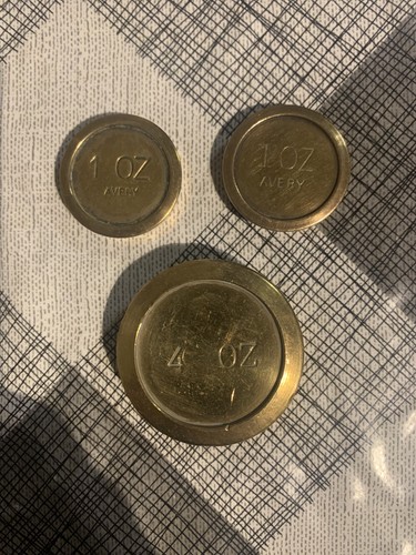 Vintage 1oz and - 1oz, 4oz
