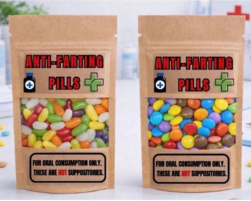 Funny anti farting chocolate - farting,