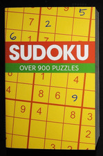 Sudoku Puzzle Book Over 900 Puzzles NEW Paperback by Eric Saunders