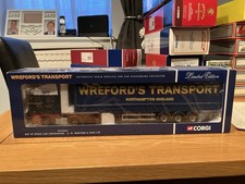 Corgi DAF XF Space Cab Curtainside Wreford's Transport Scale 1:50 Model CC13216