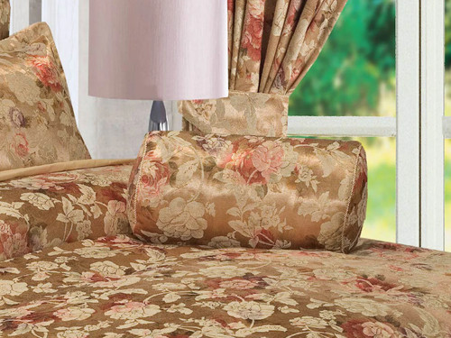 Anastasia gold jacquard neck - gold,