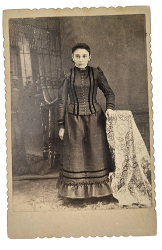 Antique cabinet card - antique, photo