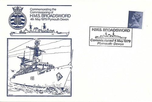 1979 qeii 9p stamp on - -,