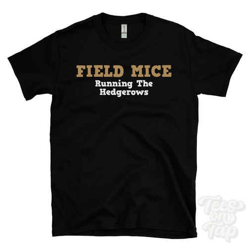 Field mice running the - running,