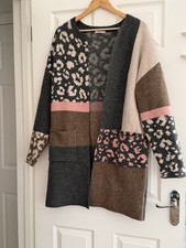 TU Ladies Grey & Pink Leopard