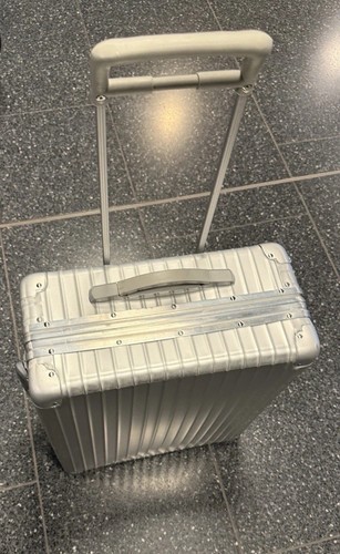 Rimowa aluminium suitcase - rimowa,