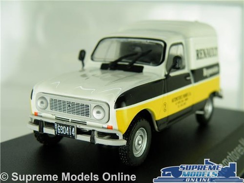 Renault model car van 1982 - 4f,