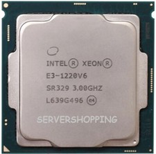 Intel Xeon E3-1220V6 SR329 @