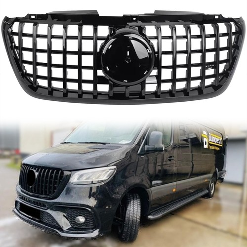 Front grilles grill black - front,