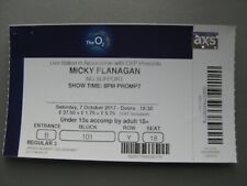 MICKY FLANAGAN  07/10/2017
