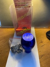 Gear knob MOMO Blue weighted