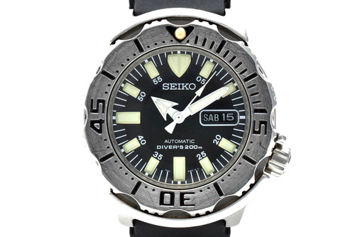 Seiko black monster - 🎦seiko,