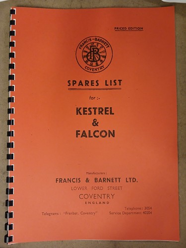 Francis barnett kestrel - barnett, &