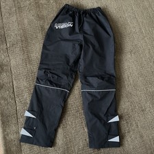 Altura Night Vision Black Reflective Waterproof Overtrousers, 8/XXS, Barely Worn