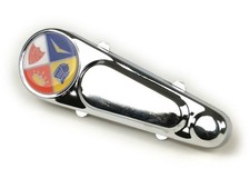 Vespa Fork Link Cover Chrome