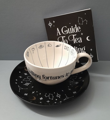 Tea cup saucer set - &, fortune