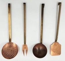 Vintage French SET 4 COPPER