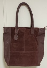 NEXT, LARGE BURGUNDY LEATHER