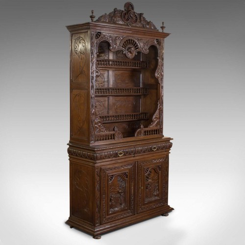 Antique breton cabinet - antique,,