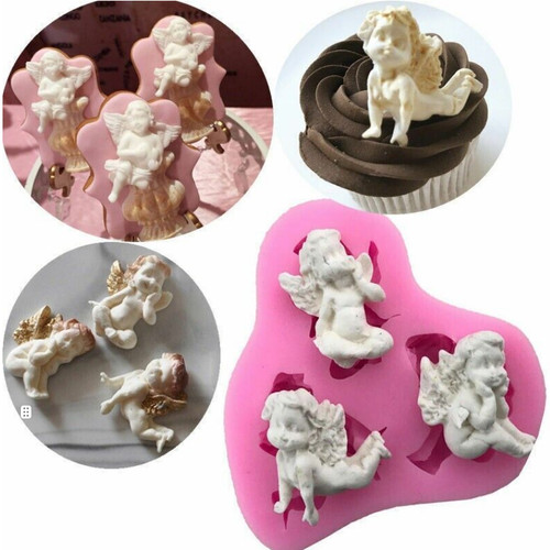 Baby angel silicone fondant - silicone,