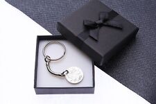 Genuine Lucky Sixpence Coin Keyring - Choice of year - Drilled - Birthday Gift
