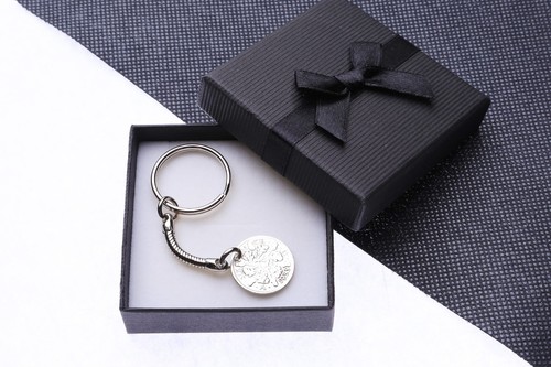 Genuine lucky sixpence coin - lucky,