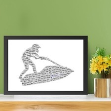 Personalised water jet ski - jet,