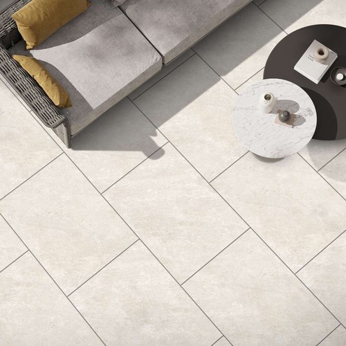 Porcelain paving ivory 20mm - paving,