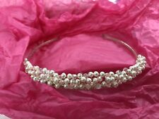 Handmade Pearl & Crystal Tiara - prom / bridal / bridesmaid / communion
