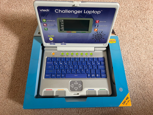 Vtech challenger laptop blue - challenger,
