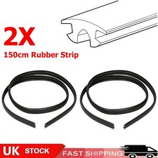 2x 150cm Rubber Strip